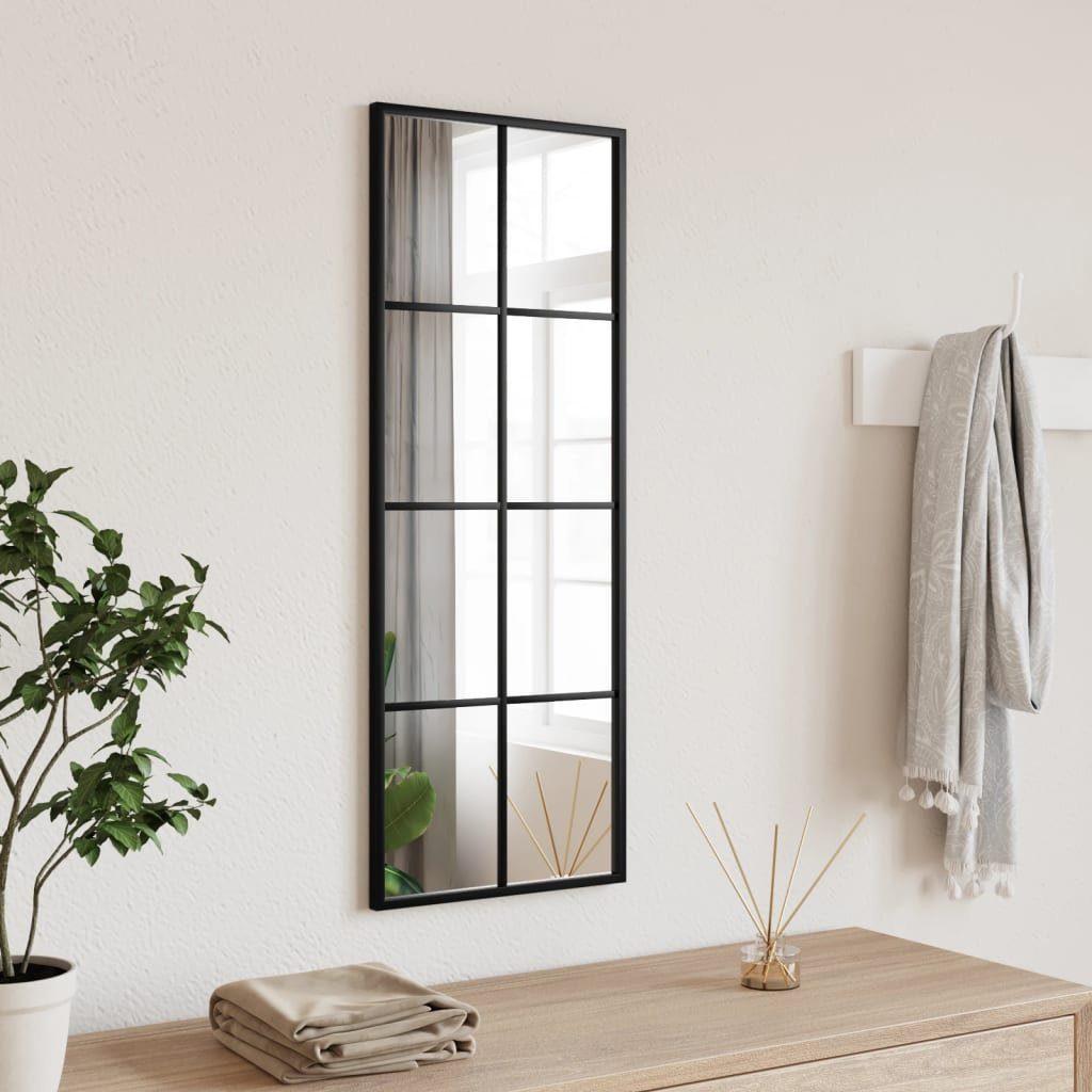furnicato Wandspiegel Schwarz 30x80 cm Rechteckig günstig online kaufen