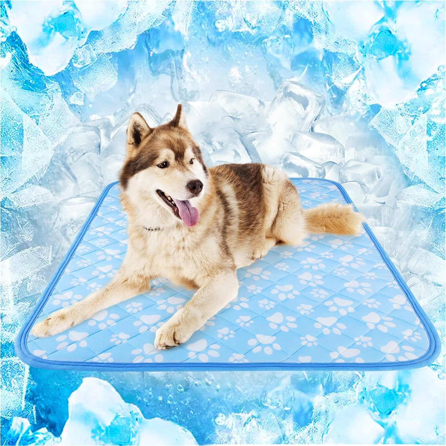 Hundematte Selbstkühlende Hundematte mit Arc-Chill-Technologie für schnelle Kühle