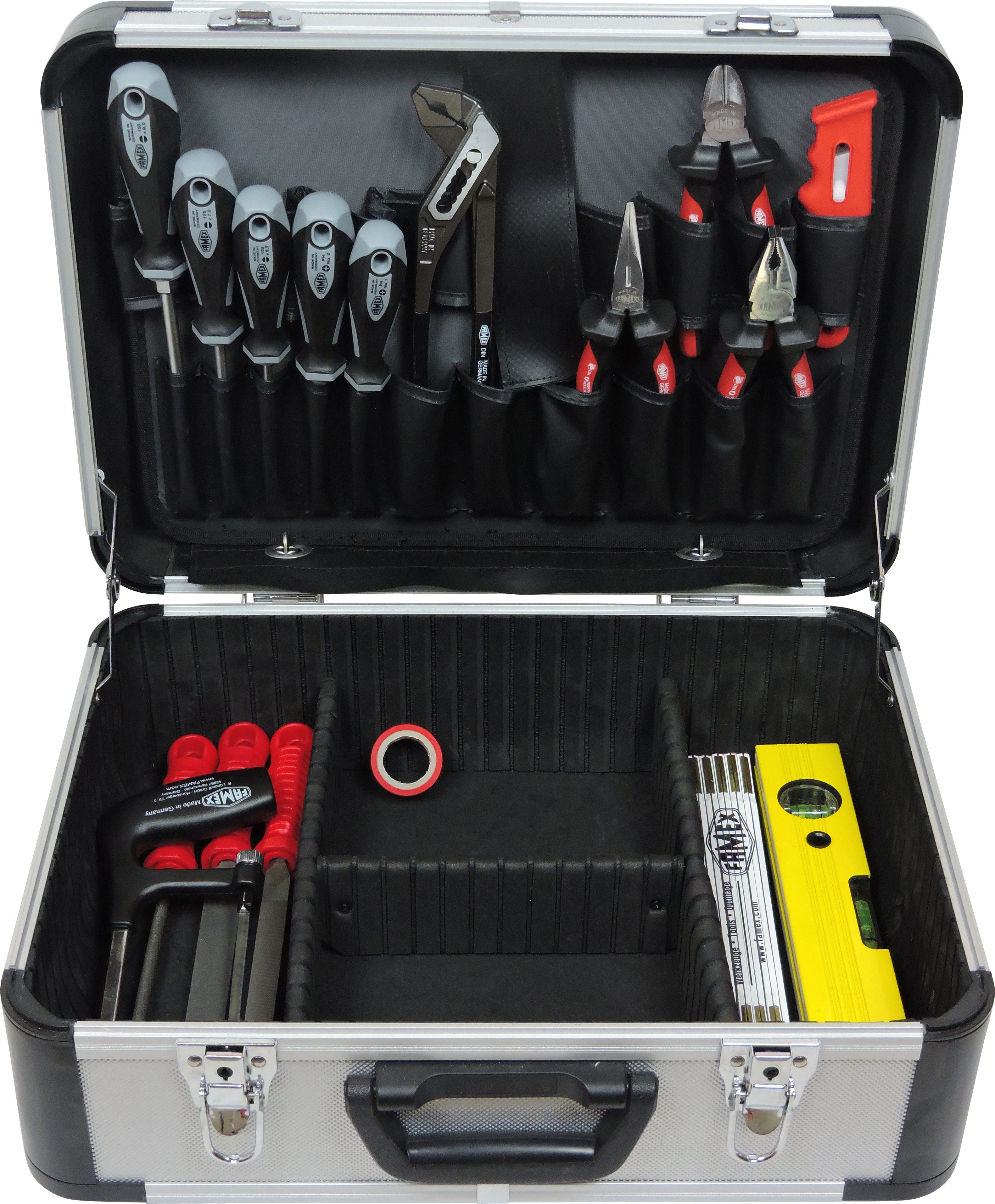 Werkzeugkoffer Werkzeugkiste Wergzeug Set Toolbox-Sets Rollkoffer 729 tlg Alu 