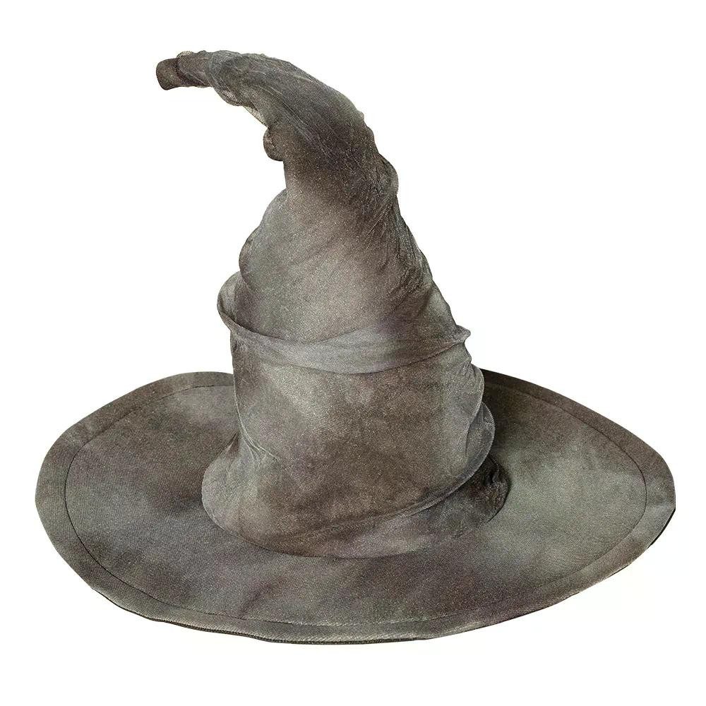 Boland Hexen-Kostüm klassischer Hexenhut Zelda spitz schwarz 57cm für Karneval Halloween, Kostüm-Zubehör für Hexenkostüme, klassisch