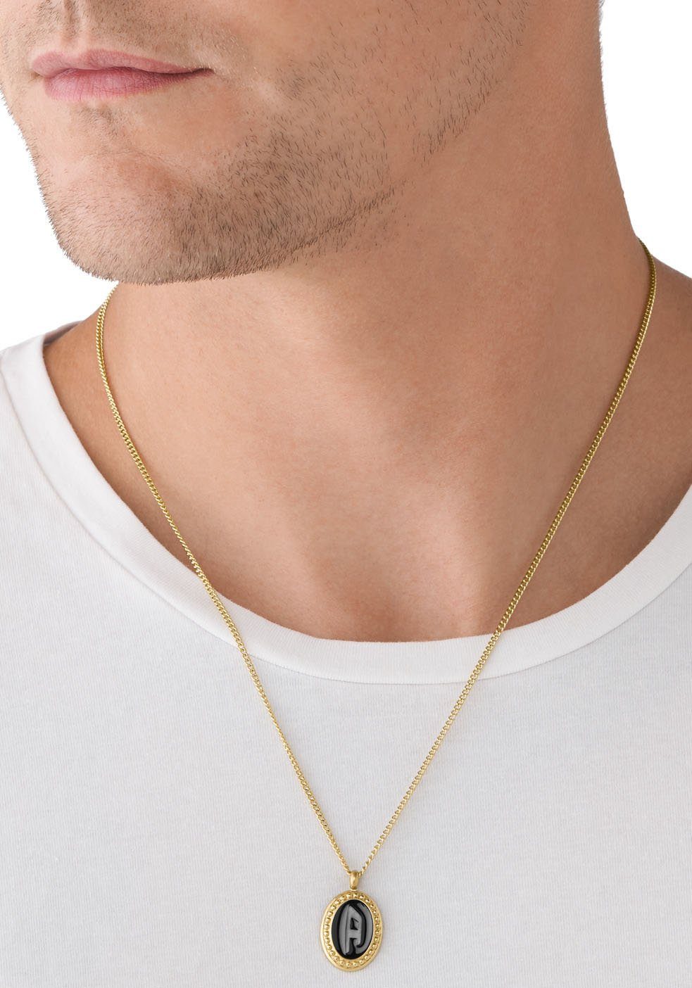 Diesel Kette mit Anhänger SINGLE PENDANT, DX1383710
