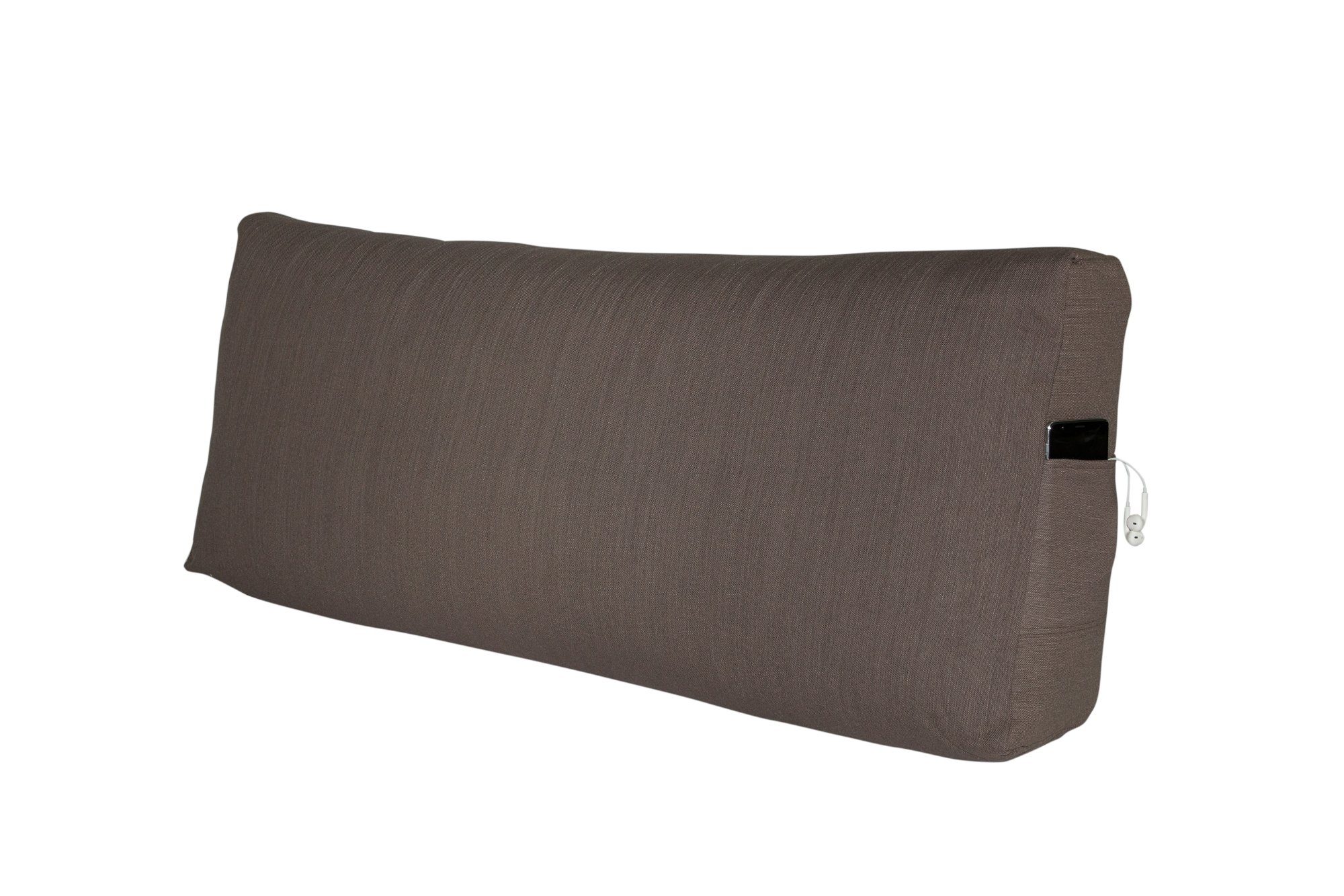 Mayaadi Home Auflagekissen Rückenkissen Lesen Rückenlehne Rückenstütze (Einzelkissen) Palettenkissen Braun Nackenrolle