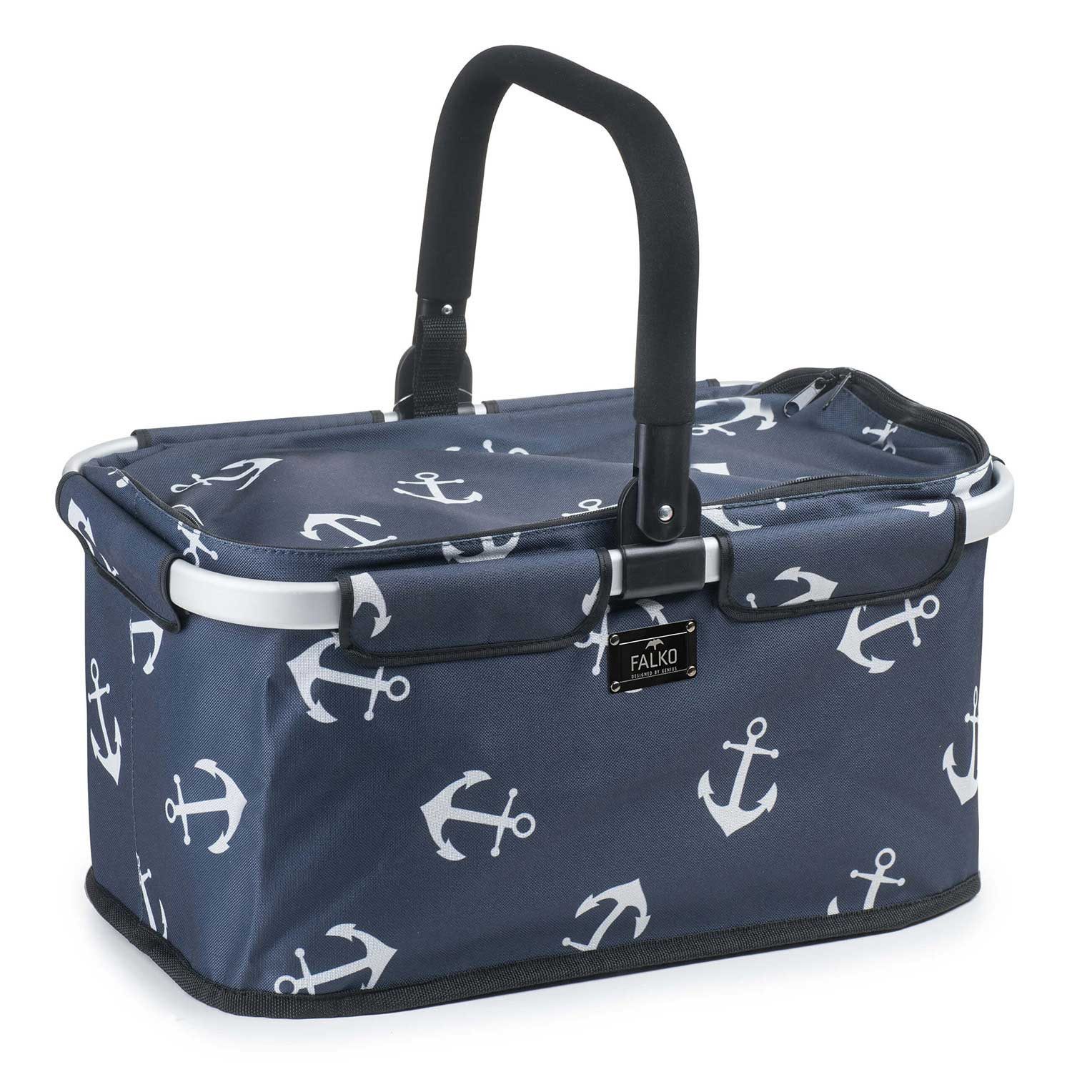 Genius Einkaufskorb Einkaufskorb Faltkorb Picknickkorb Klappkorb Genius FALKO 26L