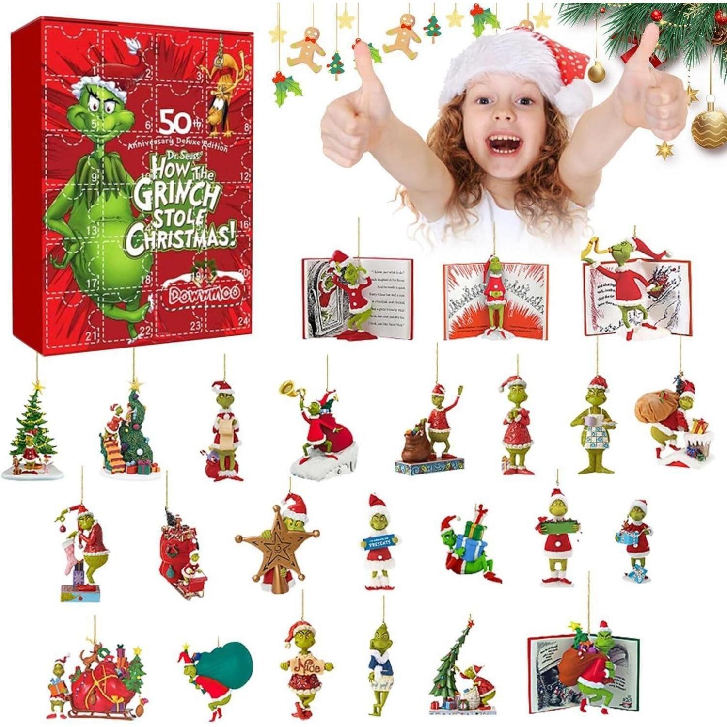 LuxusKollektion Spielzeug-Adventskalender Adventskalender 2025 Grinch Set günstig online kaufen