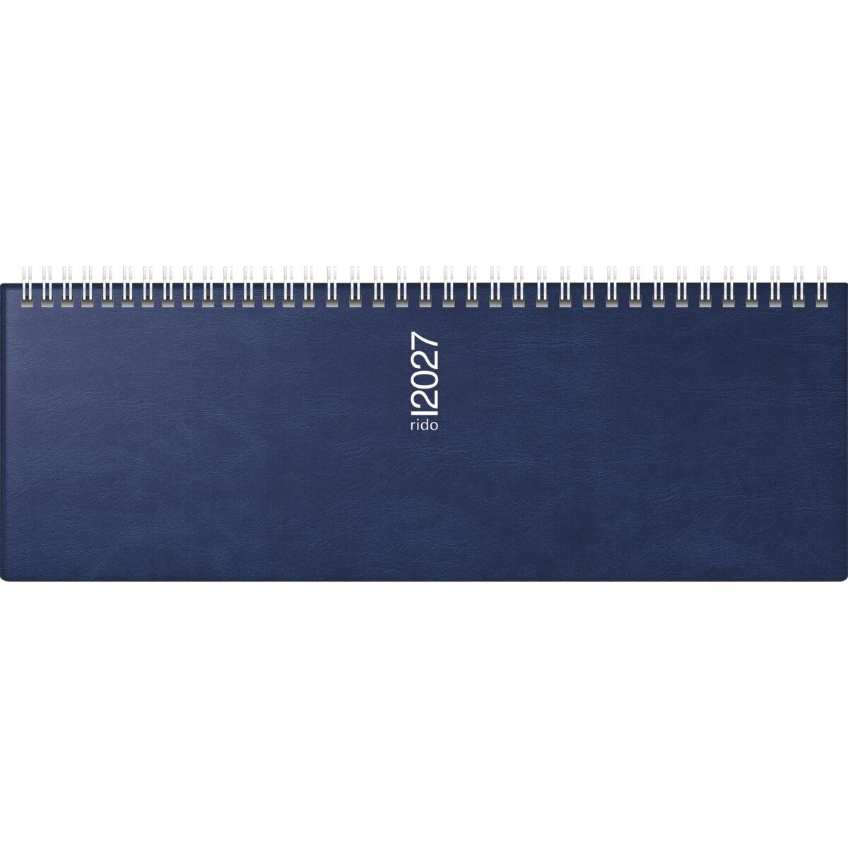 Schreibtischkalender Querkalender Septant 30,7x10,5cm 1 Woche/2 Seiten Catana Kunststoff bl