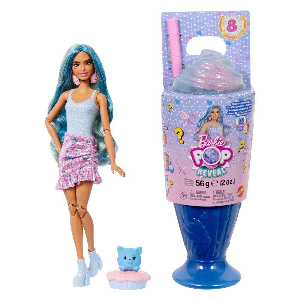 Mattel® Anziehpuppe Barbie Pop! Reveal Barbie Treats Serie Blue Doll günstig online kaufen