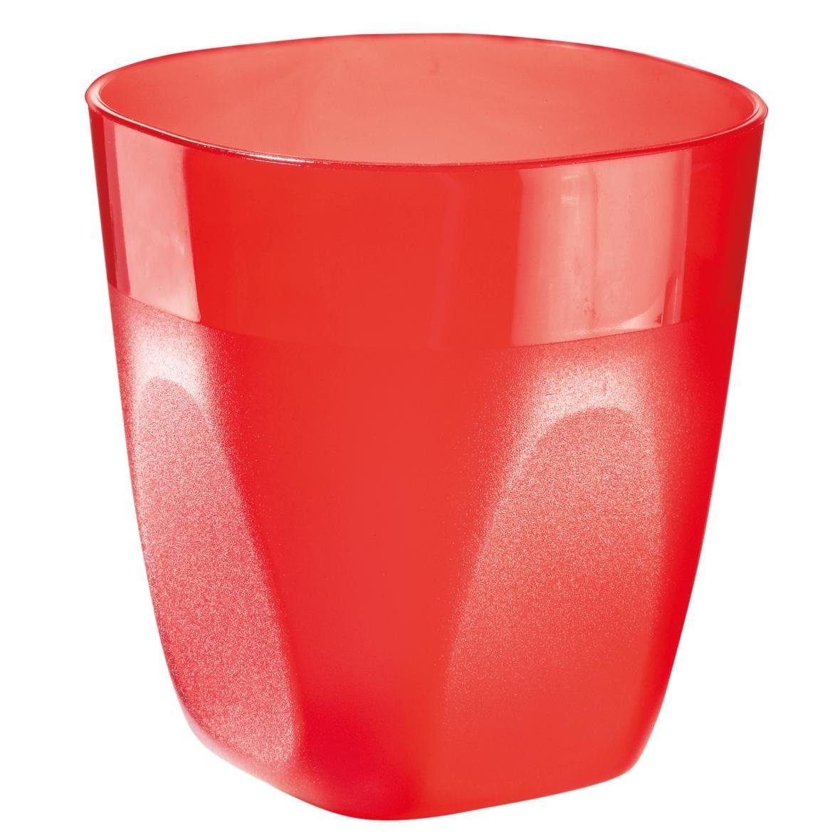 elasto Becher Trinkbecher transparente Partybecher Mehrweg Kinderbecher 200ml, Trinkglas, Made in Germany, BPA Frei, Küchenzubehör, Langlebig