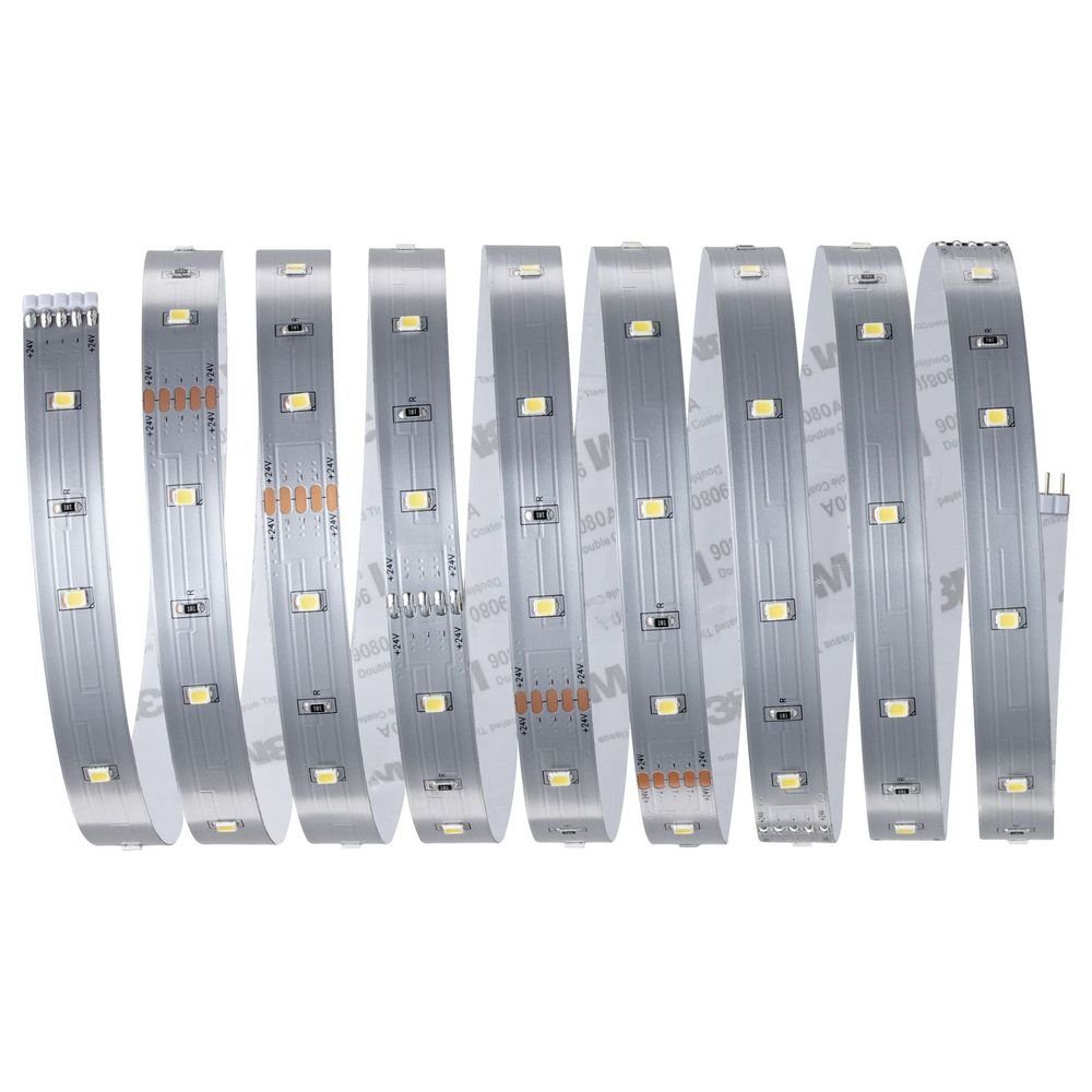 750lm LED 2500mm, Silber in MaxLED Strip 1-flammig, Streifen Paulmann Erweiterung Stripe LED 6500K 10W LED