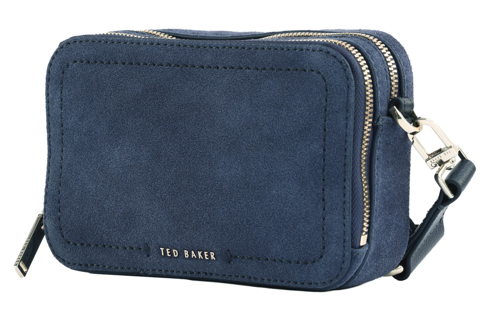 Ted Baker Umhängetasche Webbing Suede Crossbody Camera Bag, aus echtem Leder