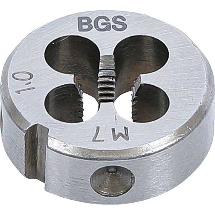 BGS technic Gewindeschneideisen Gewindeschneideisen M7 x 1 0 x 25 mm
