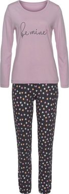 Vivance Dreams Pyjama (Set, 2 tlg) mit Herzchenprint