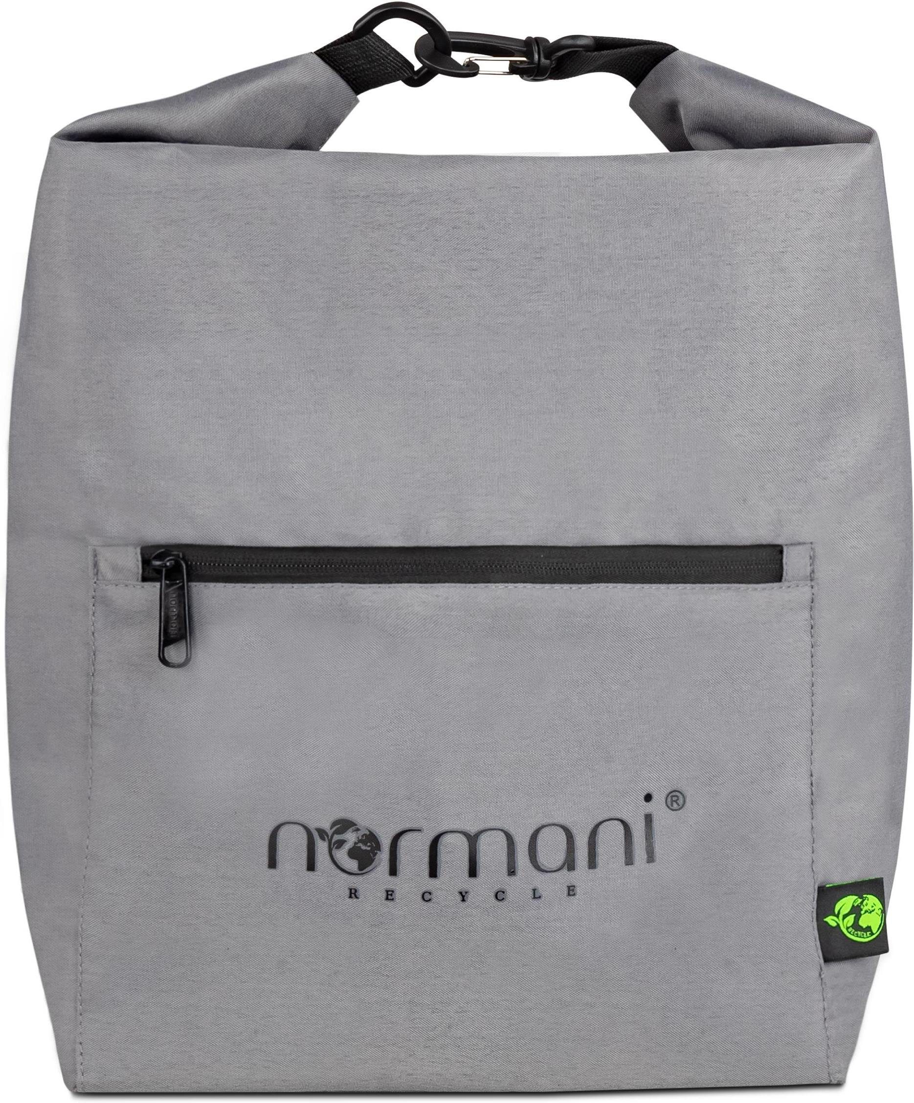 normani Picknickkorb Praktische Kühltasche - Rucksack - Fahrradtasche, Roll Top Kühlrucksack 14 Liter