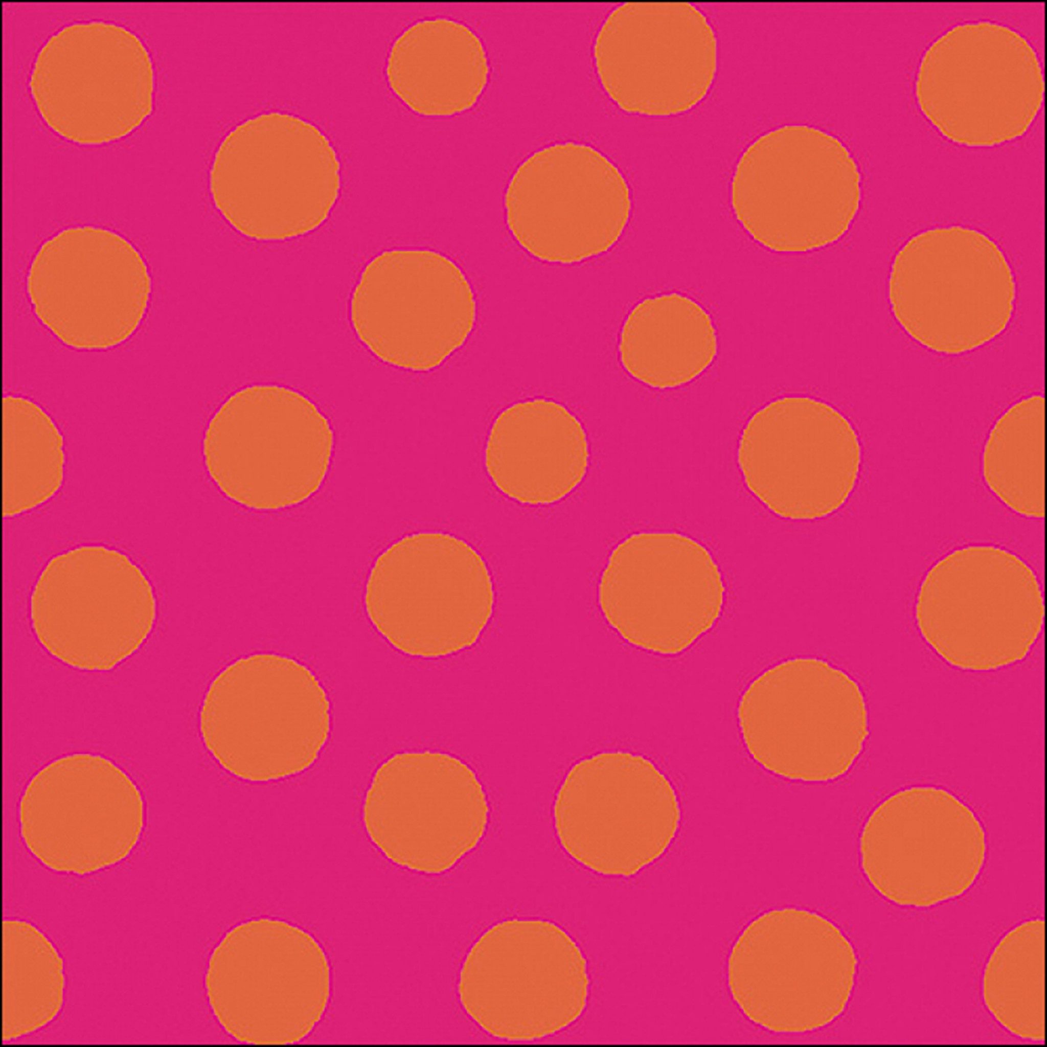 Ambiente Luxury Paper Products Papierserviette, Servietten Papier 33x33cm 3-lag. mit orangen Punkten 20 Stück