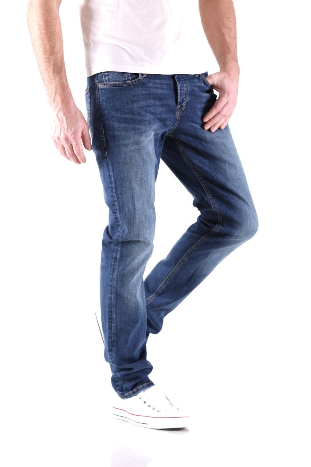 Jack & Comfort-fit-Jeans Mike (AGI & Herren Jones Fit Blau 005) Jones Jack Comfort Jeans Original