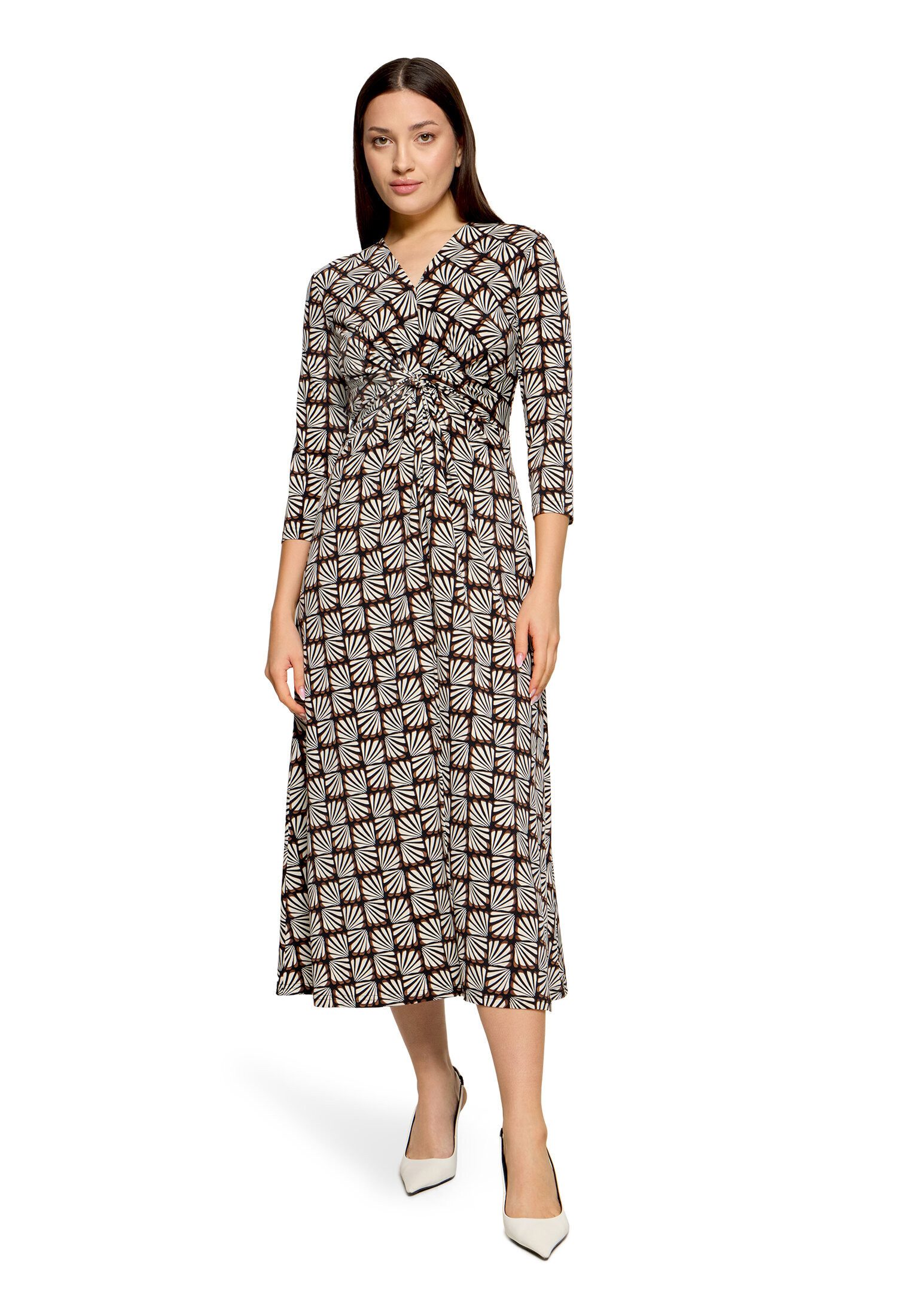 Betty Barclay Midikleid Damen mit Raffung