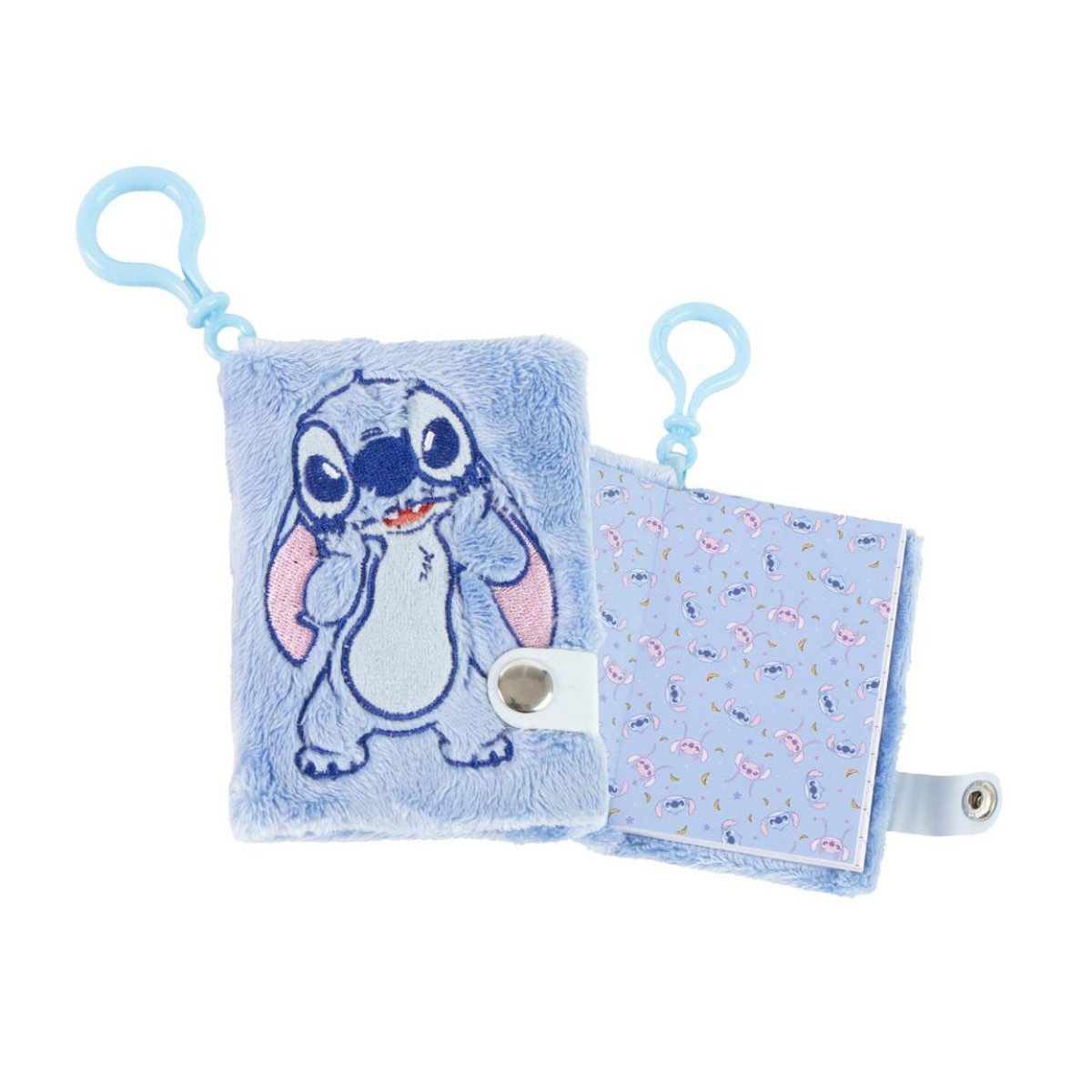 Disney Notizheft Stitch Mini Notizbuch mit Anhänger für Schule und Freizeit