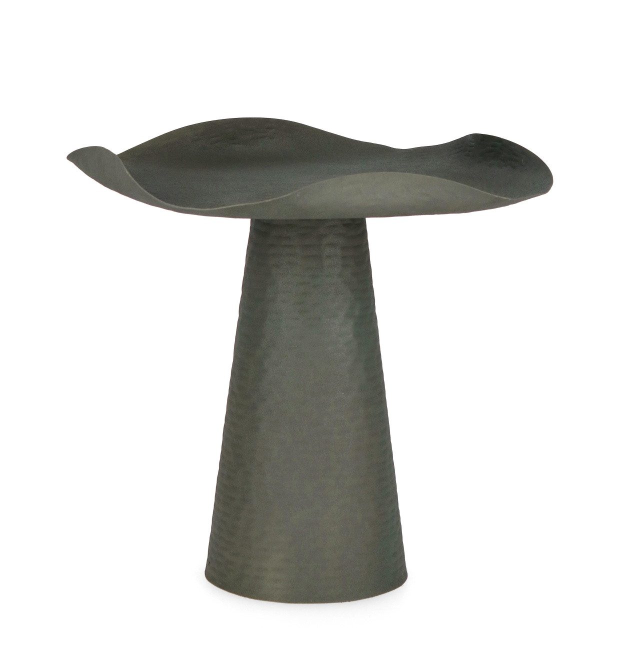 Bizzotto Beistelltisch Lalita aus Metall Ø 41 cm, Grün