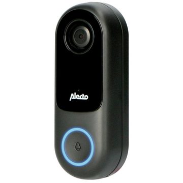 Alecto SMART-RING20 Smart Home Türklingel (Innen-Außenbereich), Wifi-App-Steuerung, IR-Nachtsicht, SD-Slot, IP54)
