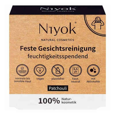 Niyok Gesichtsseife Feste Gesichtsreinigung - Patchouli 80g