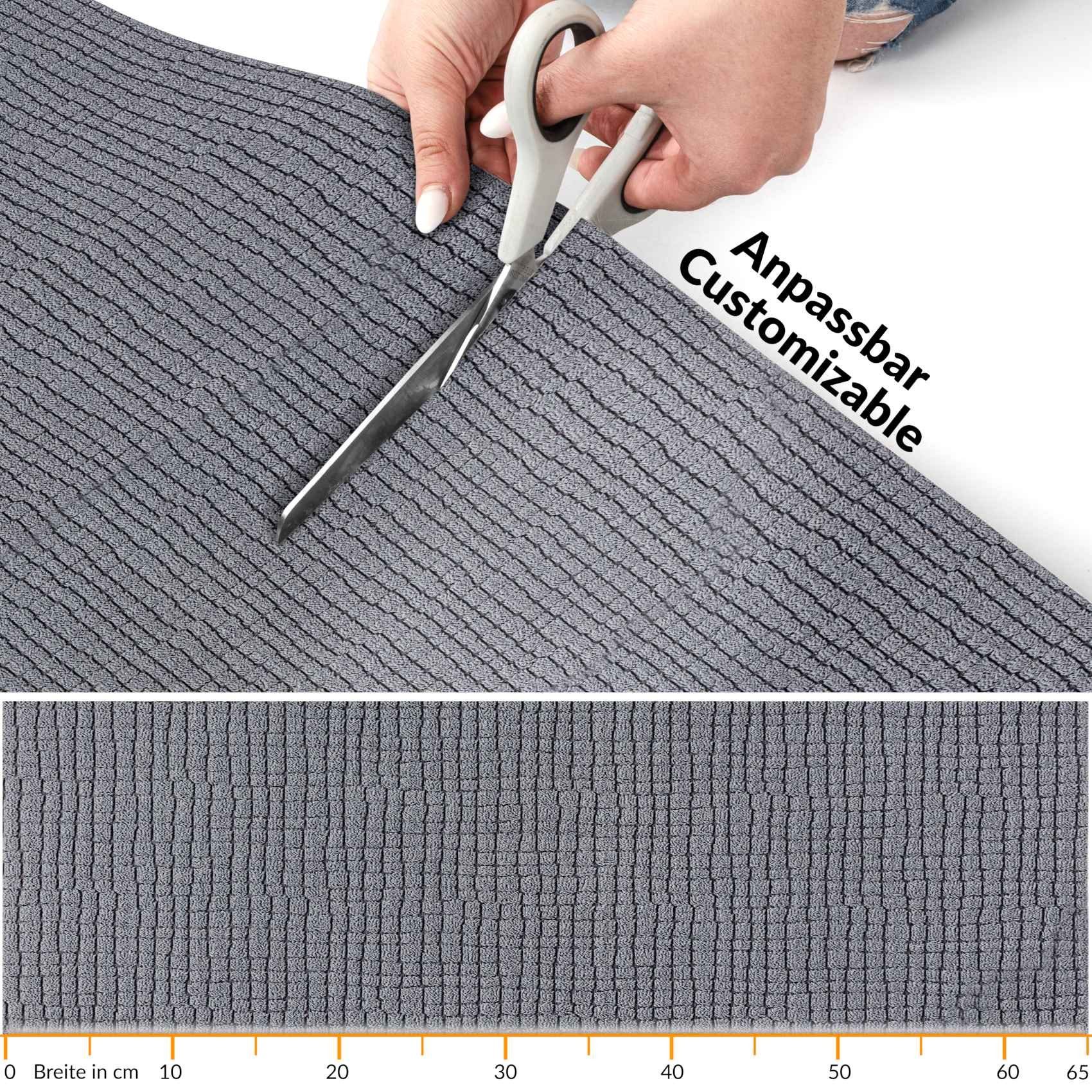 Küchenläufer Flurläufer Küchenläufer Teppichläufer Textil WILSON Premium  Mosaik, ANRO, Rechteckig, Höhe: 3 mm, Textil, Trittschaldämpfend,  isolierend, hält Ihre Füßewarm