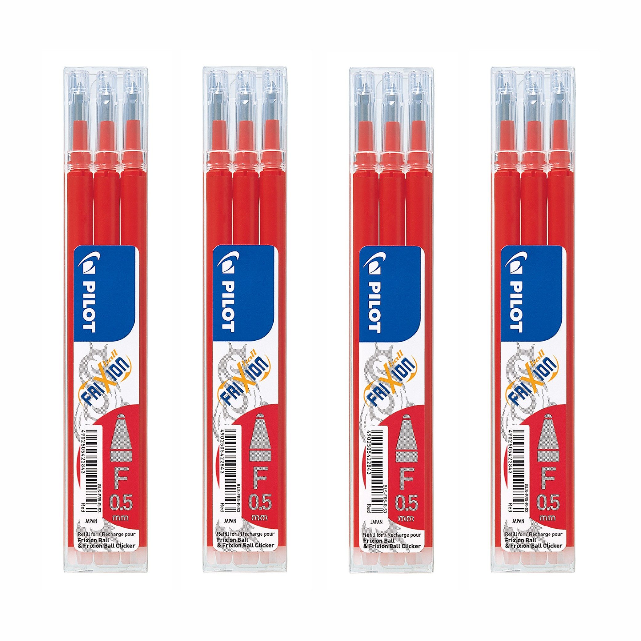 Pilot Pen Ersatzmine Frixion Minen 0.5 12er-Set, radierbar