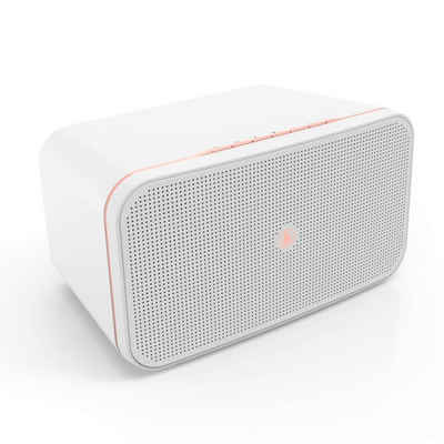 Hama Smart-Speaker SIRIUM WLAN Колонки Weiß Smart Speaker (Bluetooth, WiFi, Fernbedienung, Sprachsteuerung,WiFi WLAN, Stereo Sound, USB-In AUX-In)