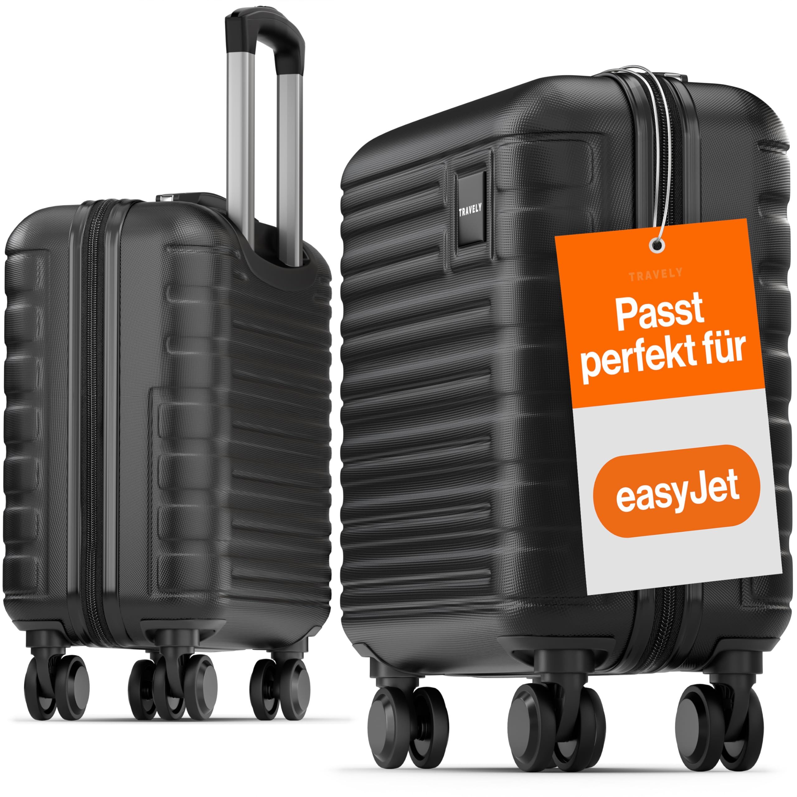 Travely Koffer Polycarbonat Handgepäck Koffer 45x36x20cm günstig online kaufen