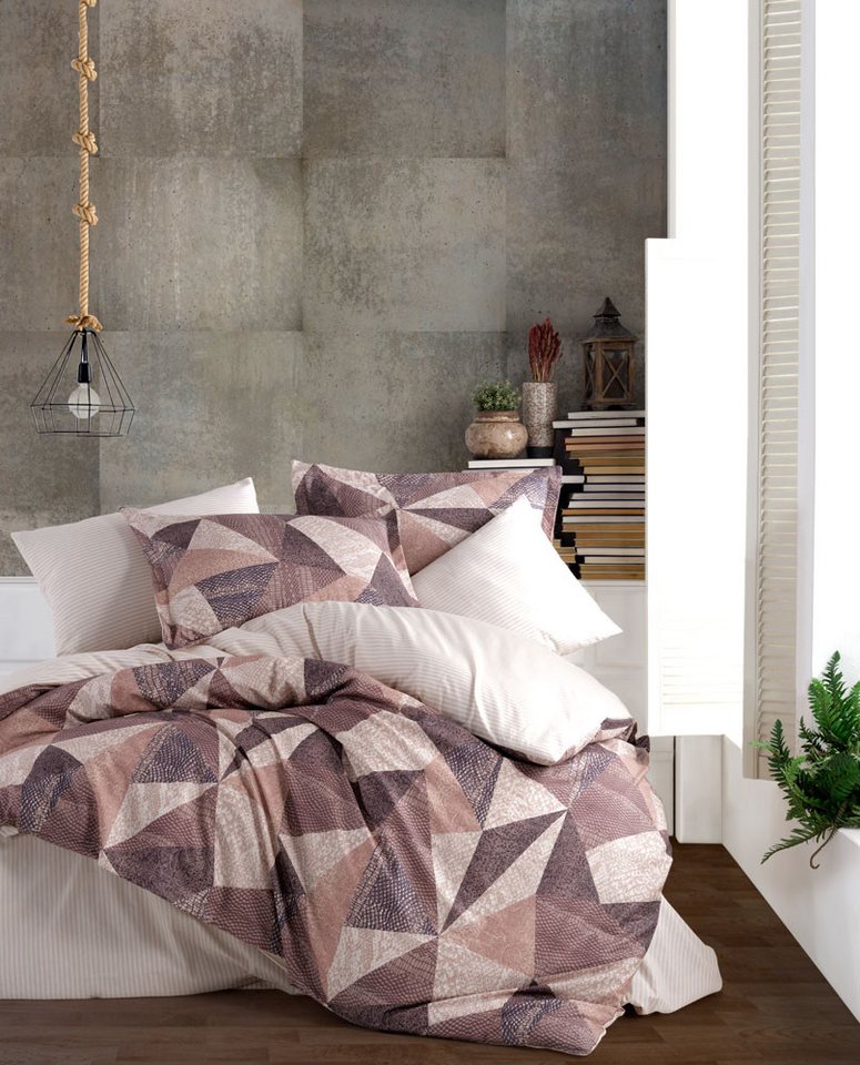 ROLFNERS Bettwäsche 220x240 cm Bettgarnitur Bettbezug Baumwolle 6 tlg, Baumwolle, Bettwäsche, 100% Baumwolle, Renforce-Qualität, Bügelfreundlich