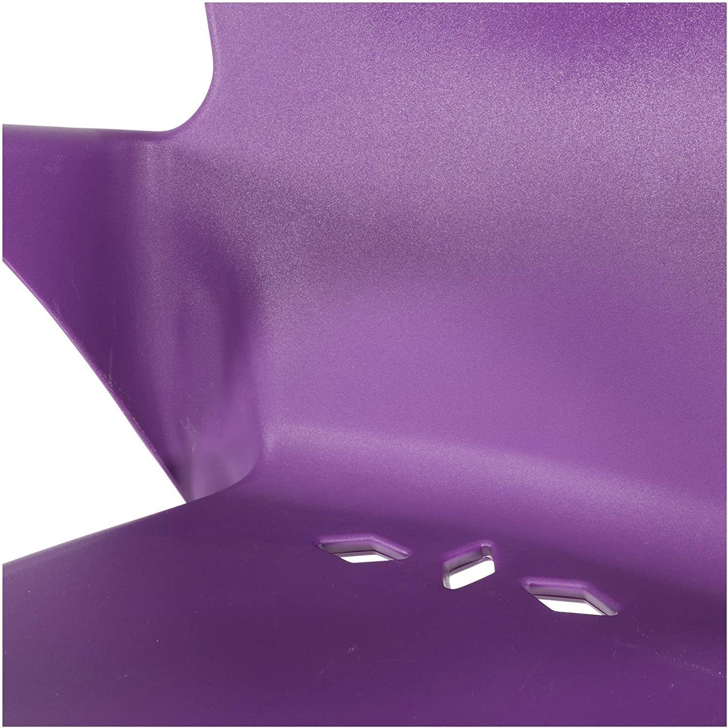 Stapelstuhl violett Lesli 85 4er Living Kunststoff stapelbar Set cm Stapelstuhl Gartenstuhl