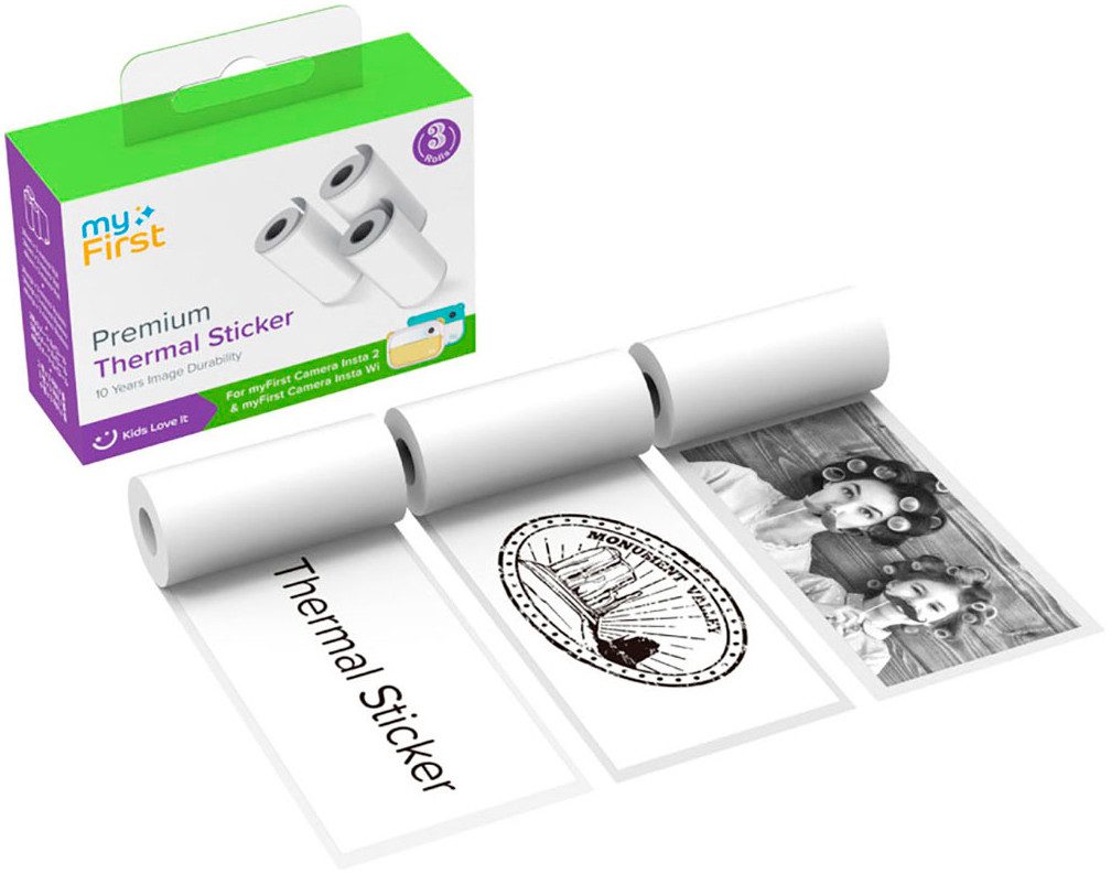 myFirst Fotopapier Thermoaufkleber für myFirst Insta Wi & Insta 2
