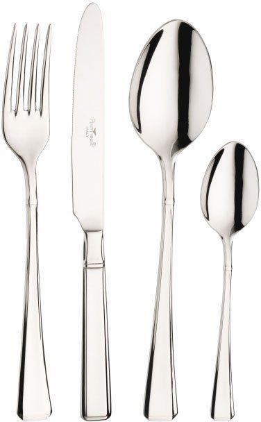 PINTINOX Besteck-Set Leonardo (30-tlg), 6 Personen, Edelstahl 18/10