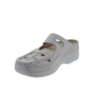 WOLKY Roll Clog, Talaria Floater leather, Offwhite, 0623471-120 Clog
