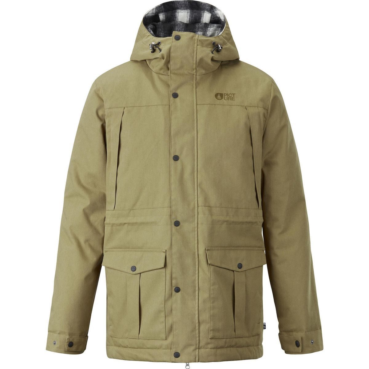 Picture 3-in-1-Funktionsparka Doaktown Jacket Stilvolle Herrenjacke für urbanen Alltag, mit Kapuze, elastischem