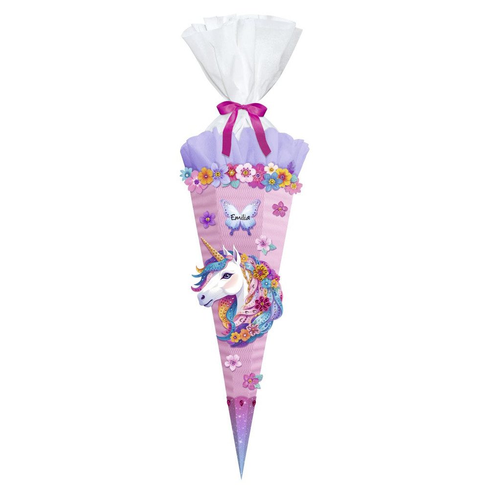Schultüte Schultüte - Bastelset - Einhorn