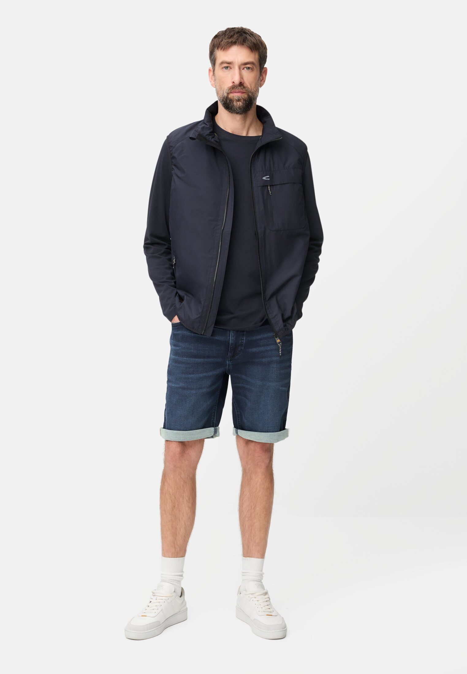 camel active Shorts aus Baumwollmix