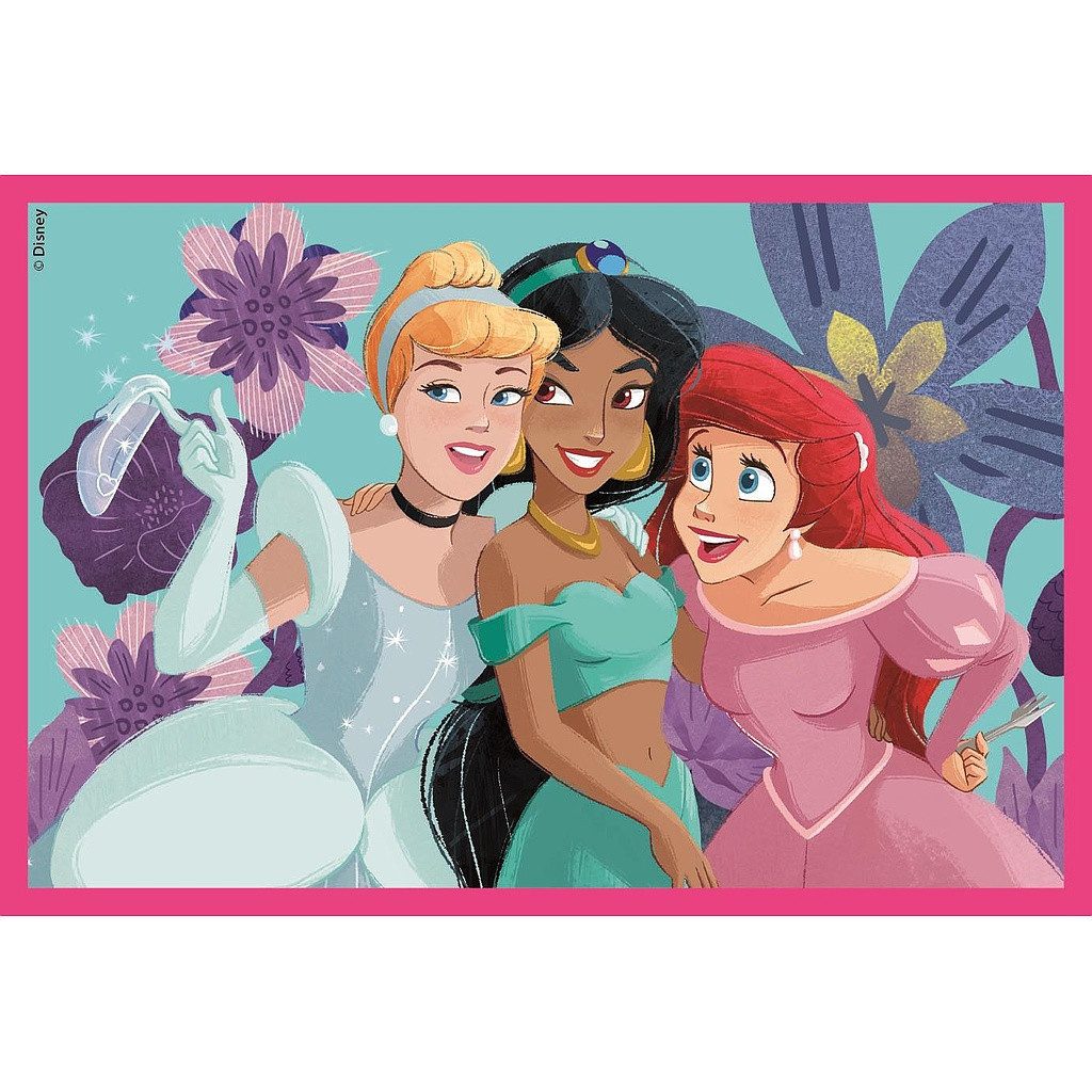 Disney Princess Lernspielzeug Disney Prinzessin Bonding Clementoni 6-teiliges Märchenwürfel, fördert die Feinmotorik und das logische Denken – Bild 3 von 3
