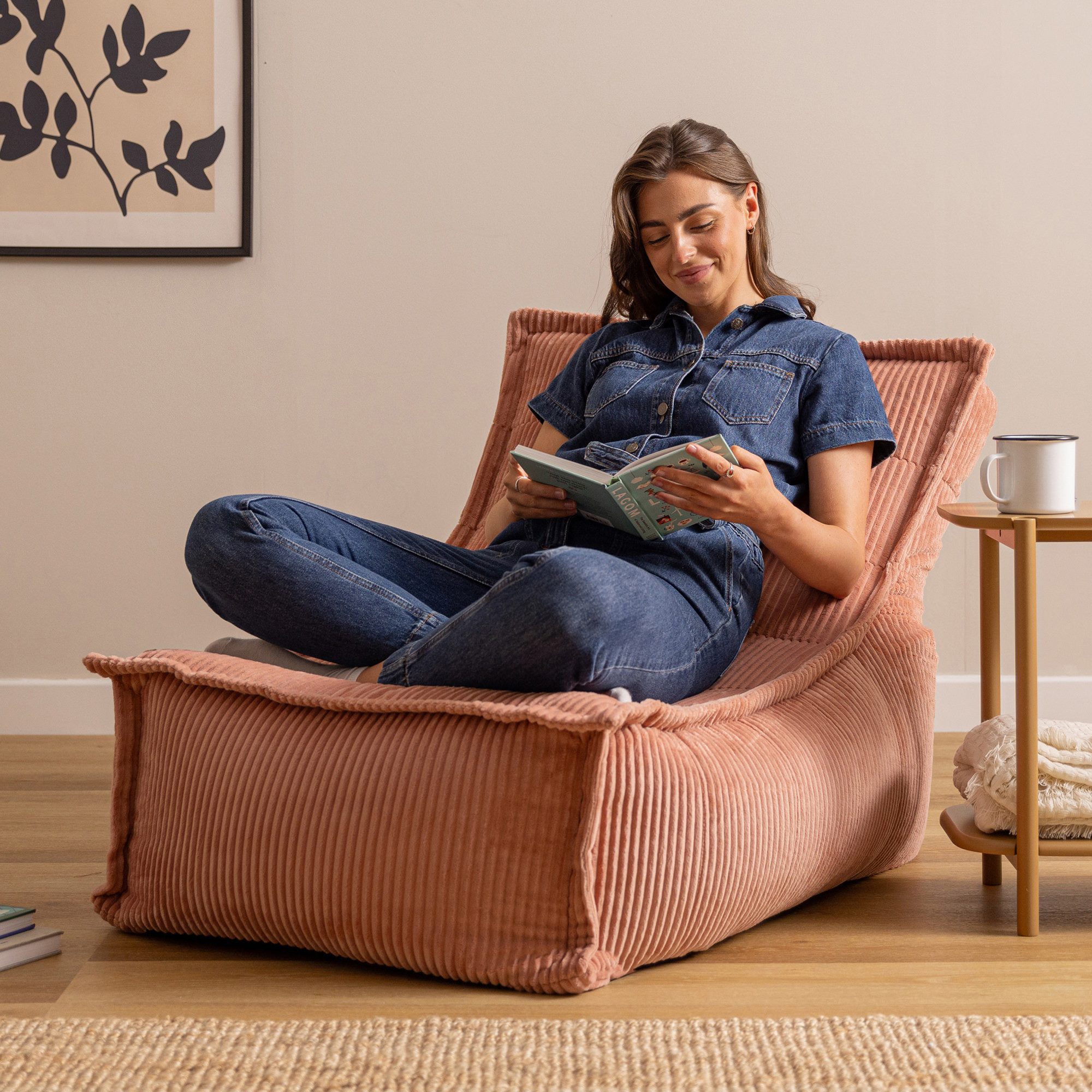 icon Sitzsack Liege aus Cord „Dolce“, günstig online kaufen