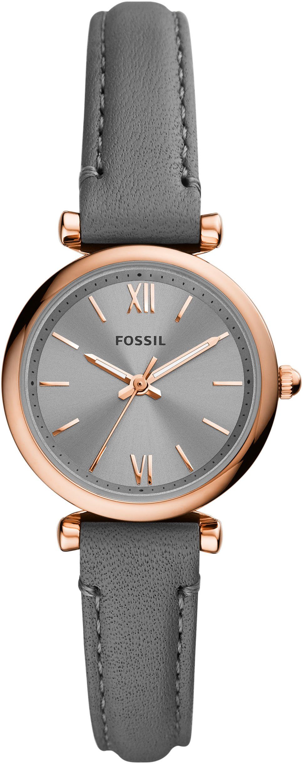 Fossil Quarzuhr CARLIE MINI, ES5068, Armbanduhr, Damenuhr, Nachhaltigkeitssiegel