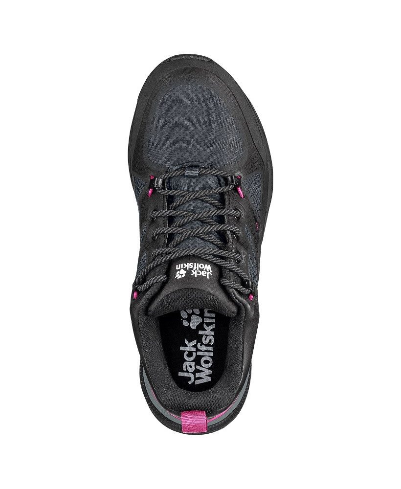Jack Wolfskin Force Striker Low Texapore wasserdicht phantomgrau Damen Wand günstig online kaufen