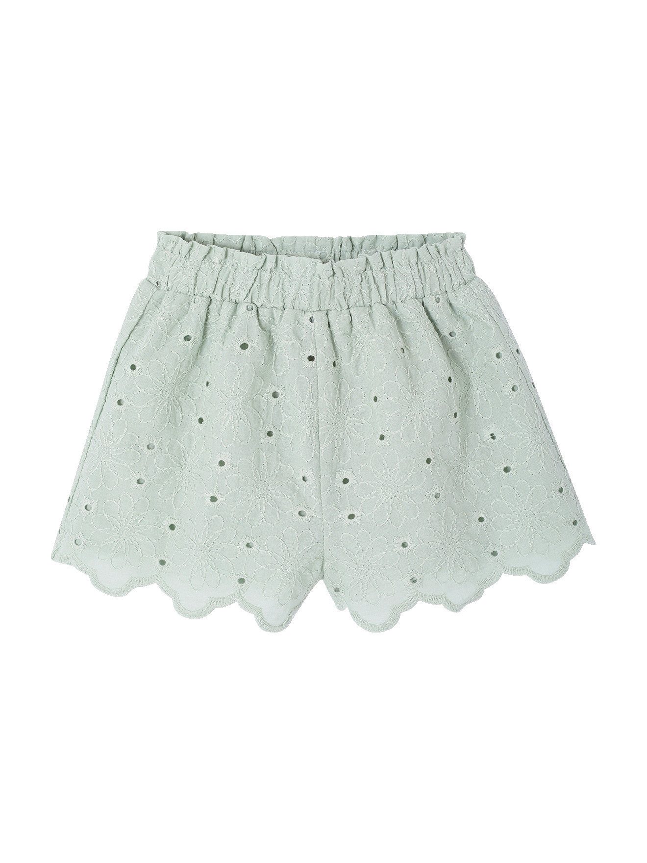 Shorts Shorts mit Lochstickereien Mädchen Baby