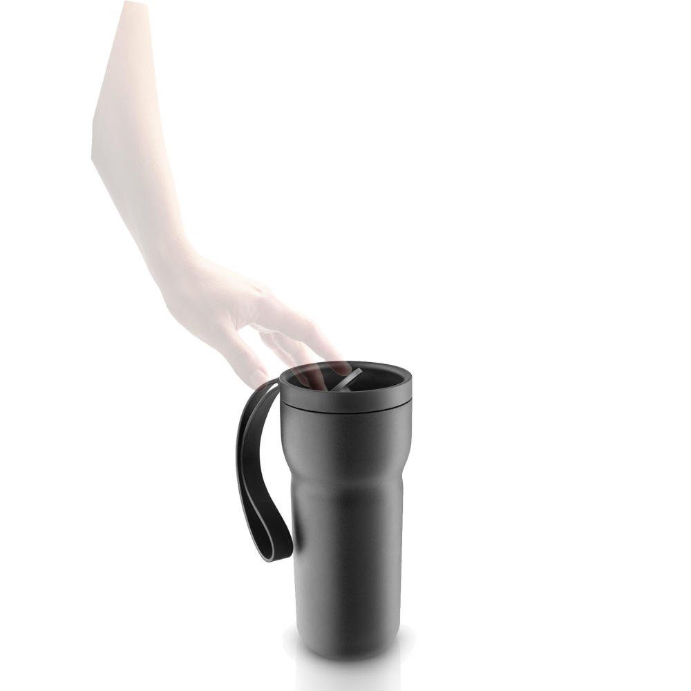 Edelstahl  Coffee to Go Cup 240ml Spruch lustig Thermo Kaffee-Becher Trinkbecher 