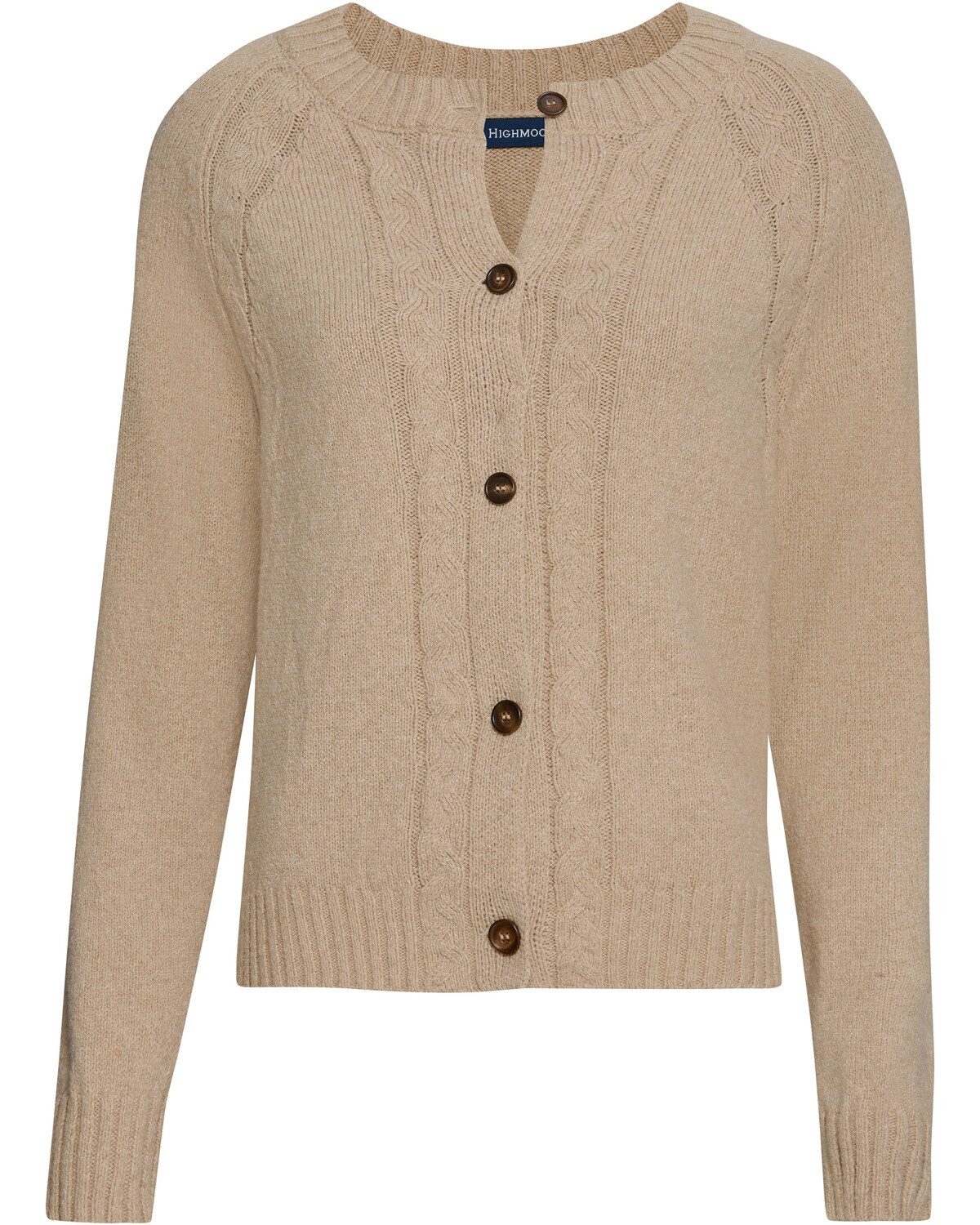Highmoor Strickjacke Grobstrickjacke günstig online kaufen