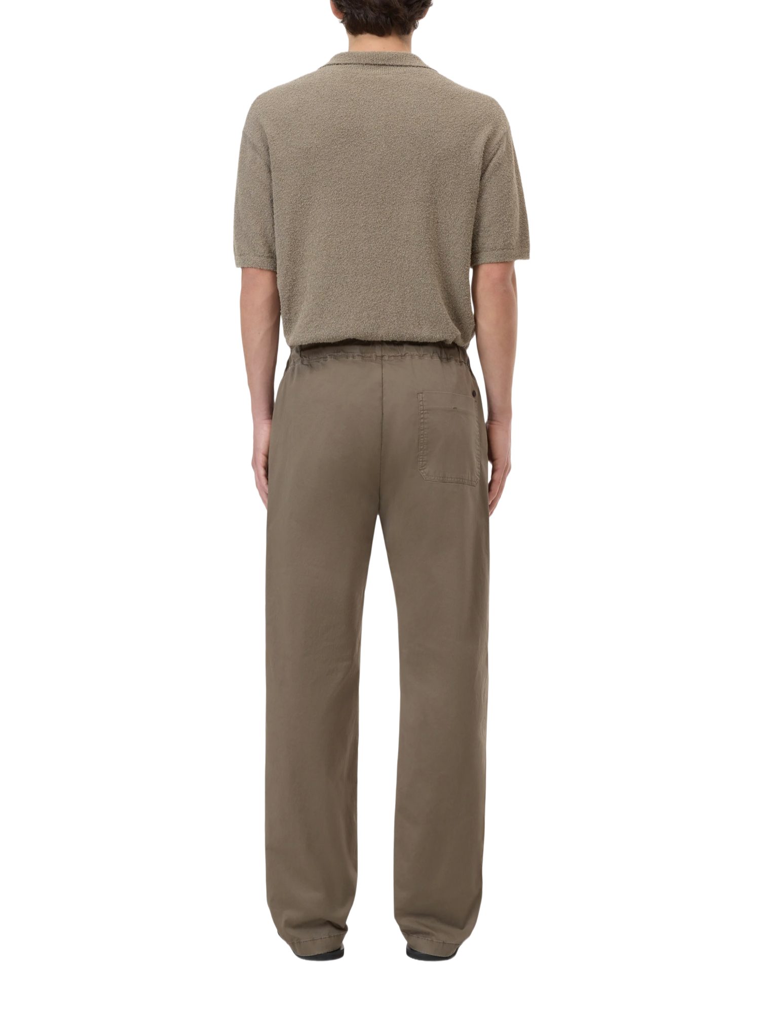 CLOSED Stoffhose braun, Casual, Baumwolle, Unifarben, Relaxed Fit, Mittel