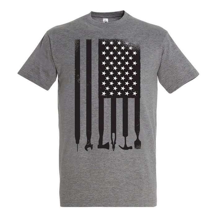 Youth Designz T-Shirt USA Werkzeug Herren T-Shirt mit Trendigem Frontdruck