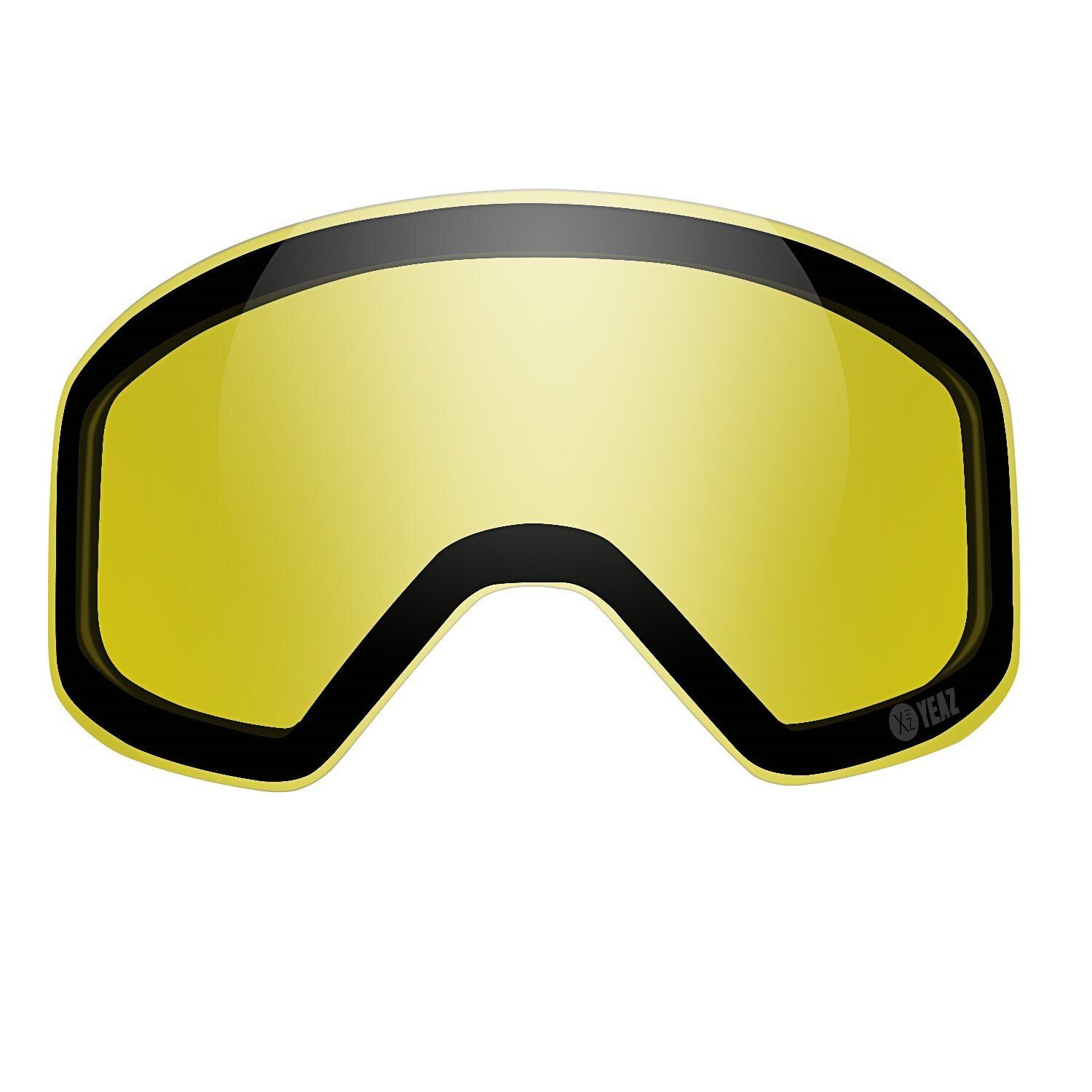 YEAZ Skibrille APEX magnetisches wechselglas cloudy, (1-St), Magnetisches Wechselglas für APEX Skibrille
