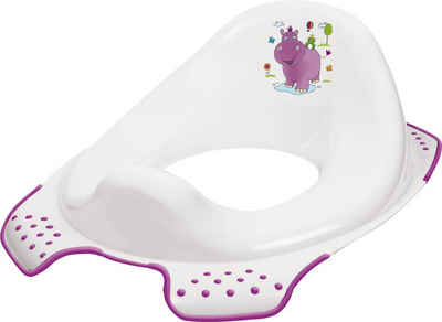 keeeper Töpfchen Hippo weiß Baby Kinder WC Sitz Toilettenaufsatz, Anti-Rutsch-Funktion