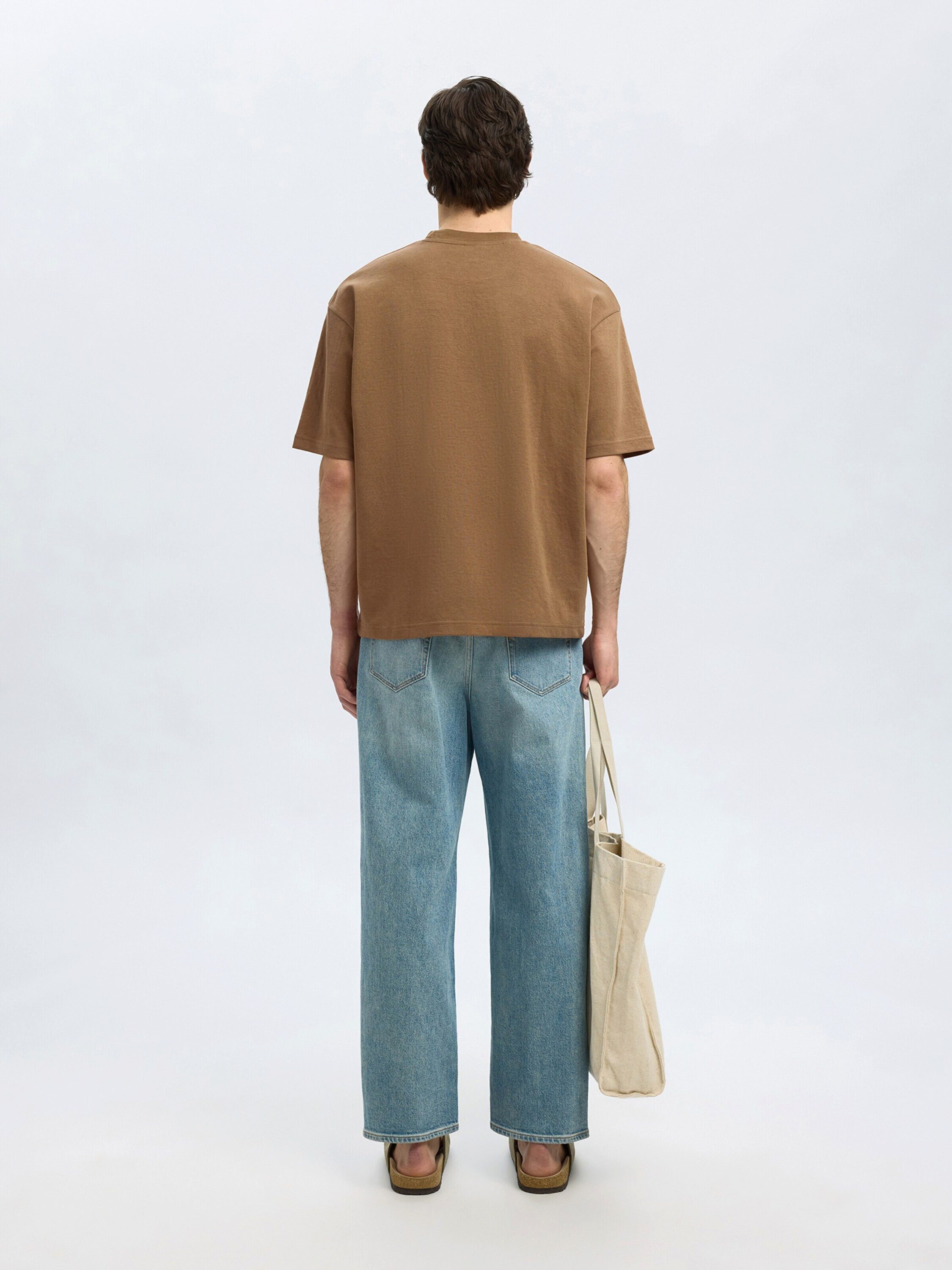 Selected T-Shirt SLHOSCAR (1-tlg)
