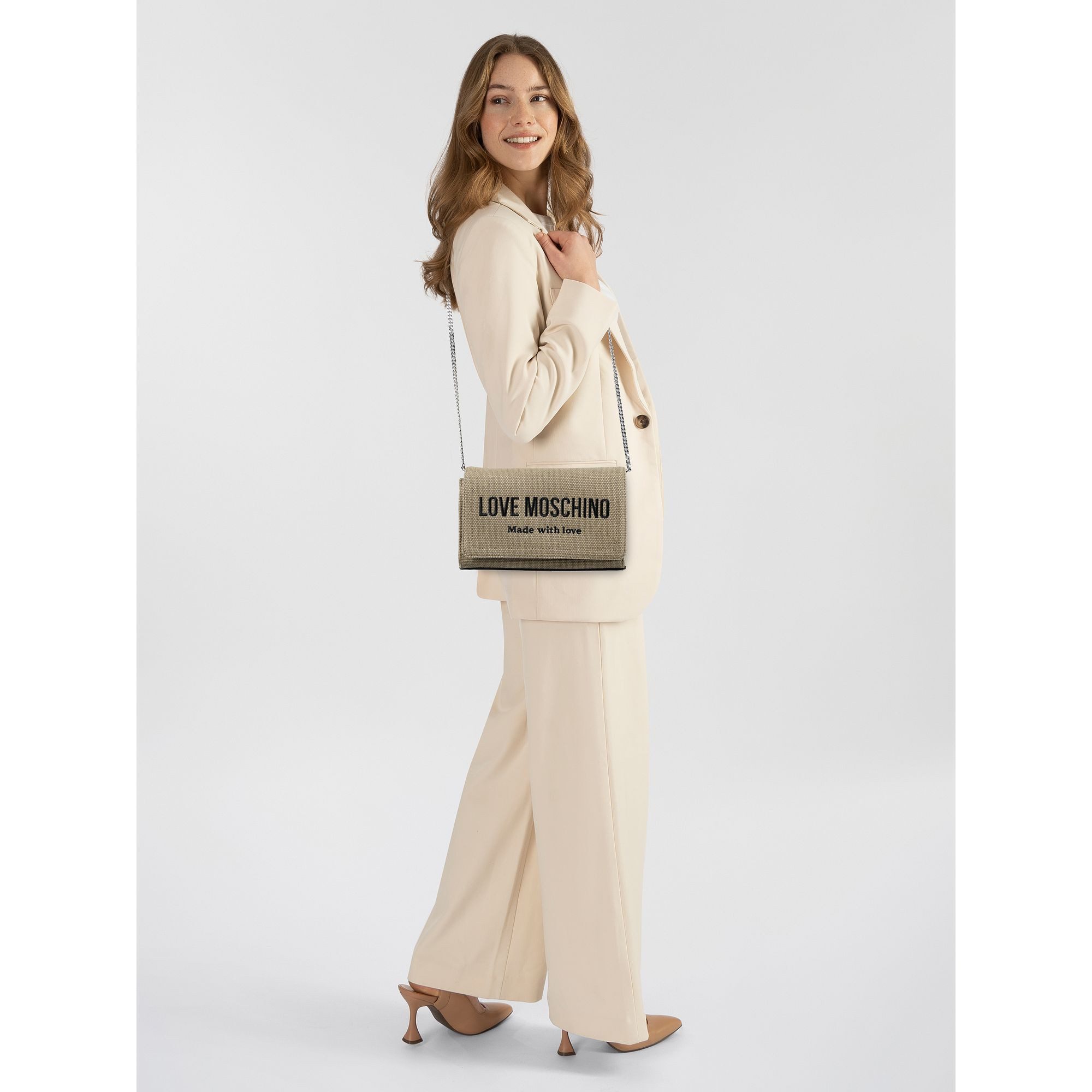 LOVE MOSCHINO Umhängetasche Smart Daily Bag, Baumwolle