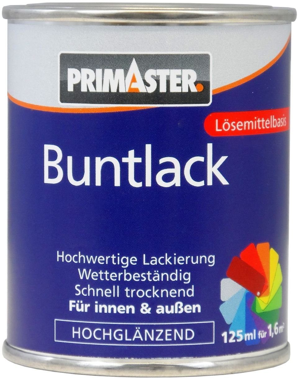 9005 Buntlack Primaster Primaster 125 ml RAL tiefschwarz Acryl-Buntlack