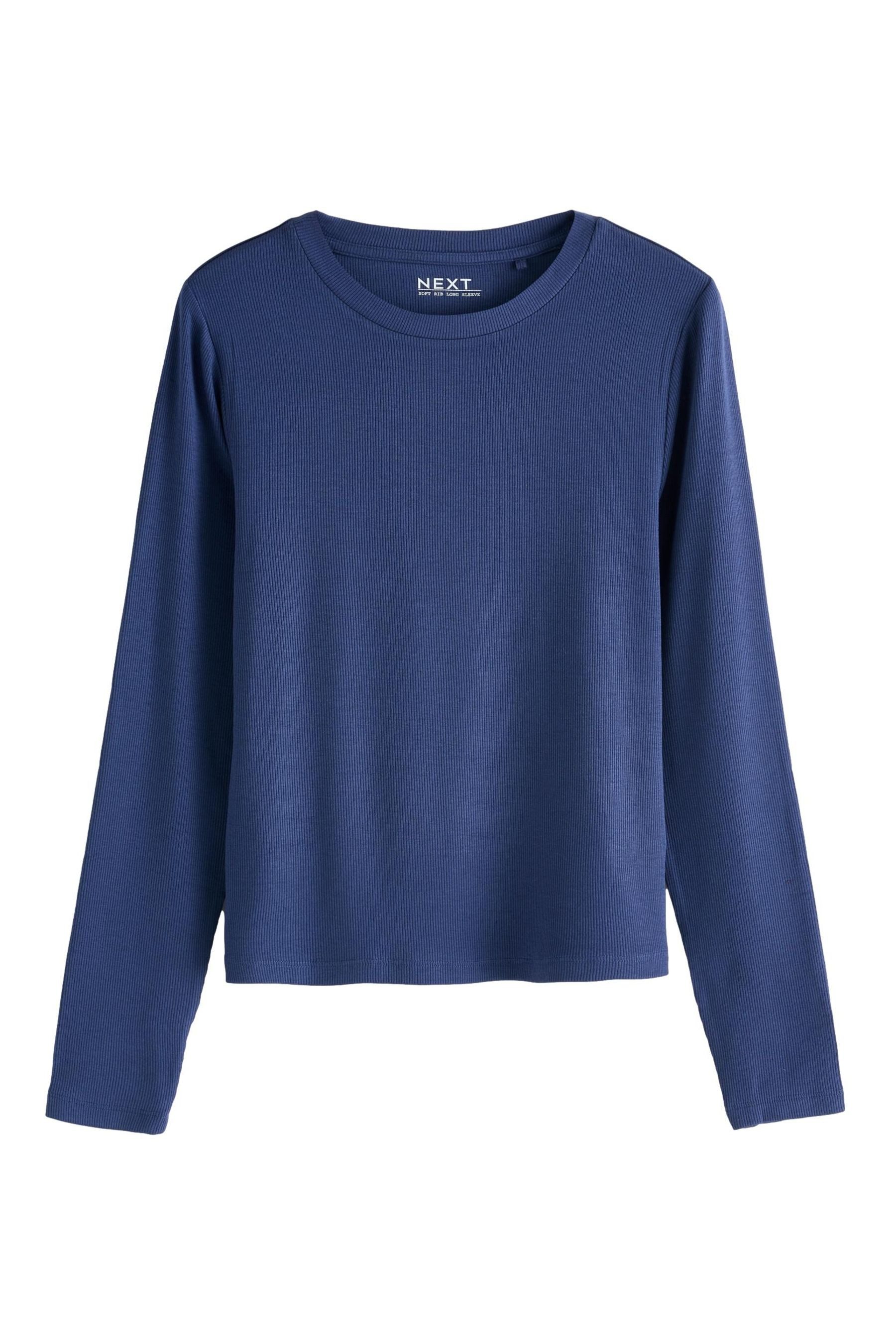 Next Langarmshirt Weiche, gerippte Langarmshirts mit günstig online kaufen